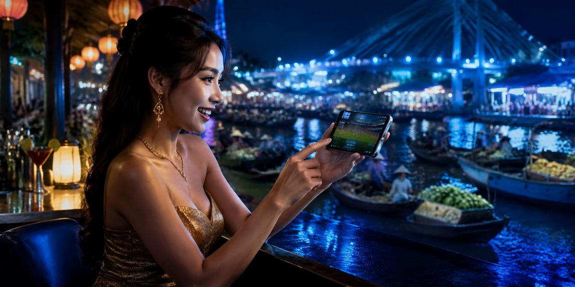 Không khí xem bóng đá và cá cược thể thao tại lễ hội Cần Thơ